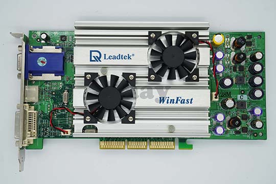 丽台Winfast A250 TD 128MB显示卡（nVIDIA GeForce 4 Ti 4400芯片）